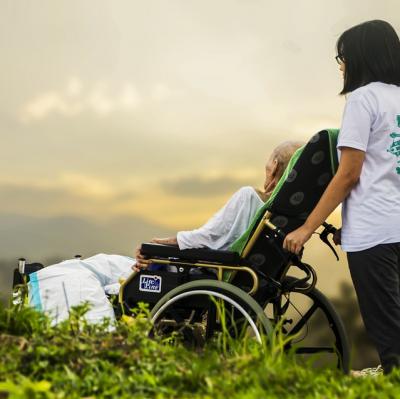 Volunteer to help at a hospice