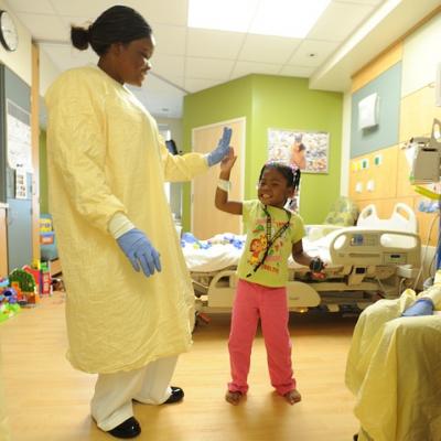 Give time to a children's hospital