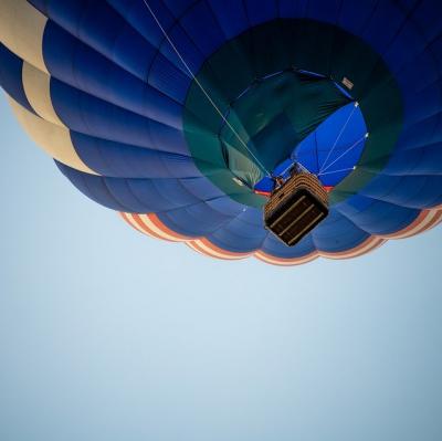 Private hot air balloon ride