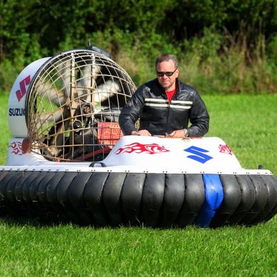 Ride a hovercraft