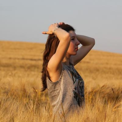 Walk through a cornfield