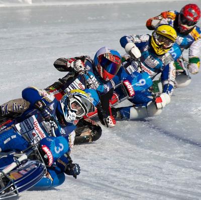 Watch Motorcycle ice racing