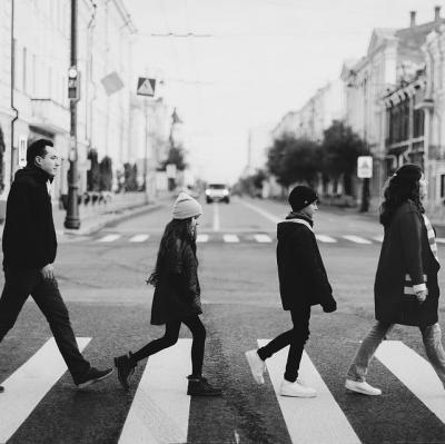 Cross Abbey Road like The Beatles