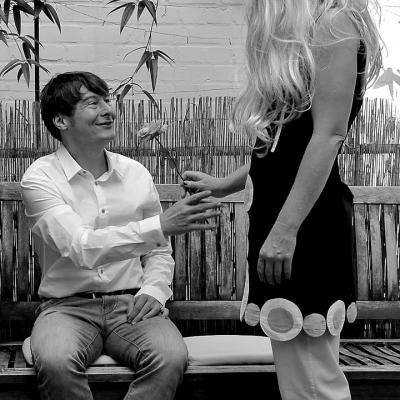 Give a flower to a stranger