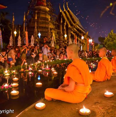 Attend Loy Krathong festival