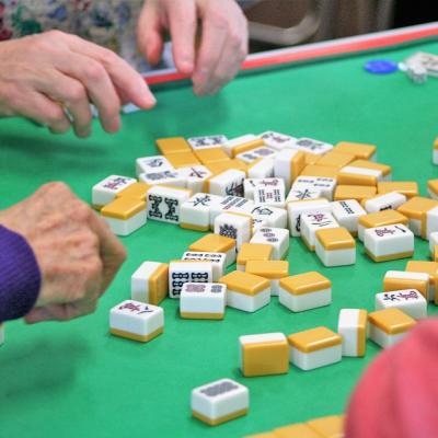 Play a game of mahjong