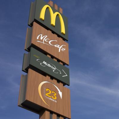 Eat breakfast at McDonalds