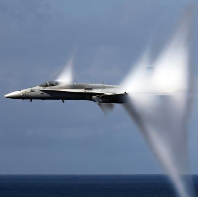 Fly through the sound barrier