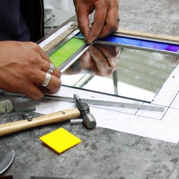 Stained Glass making