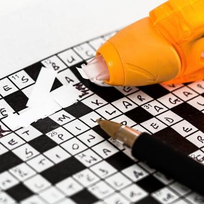 Solve 100 crossword puzzles