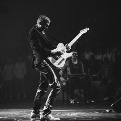 Be backstage at a major concert