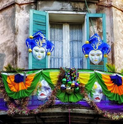 Go to Mardi Gras in New Orleans