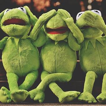 HEAR NO EVIL, SEE NO EVIL, SPEAK NO EVIL