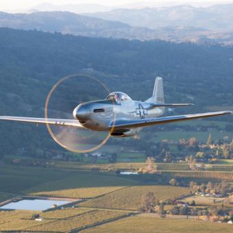 Fly in a P51 Mustang