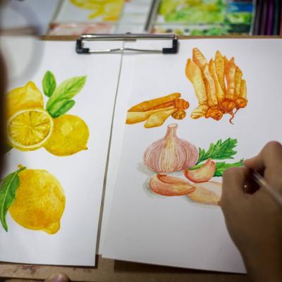Water color painting