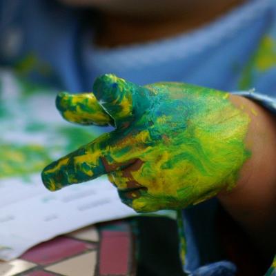 Finger painting