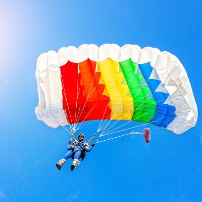 Make a parachute jump