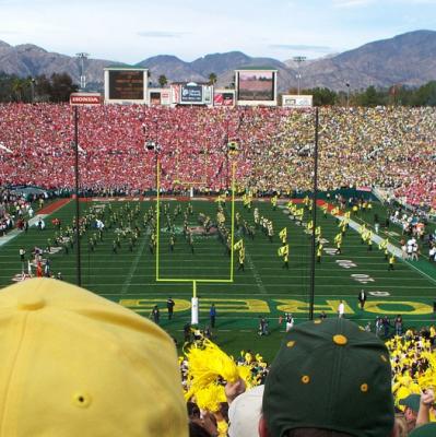 Go to a Rose Bowl game