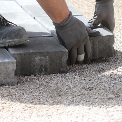 Block paving