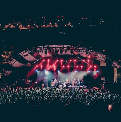 Attend a late night music festival