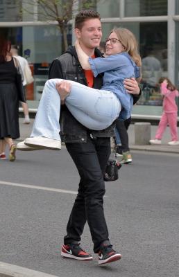 Be swept off my feet by someone