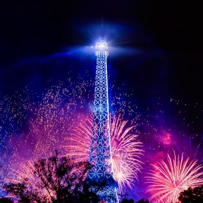 Paris on 14th July (Bastille Day)