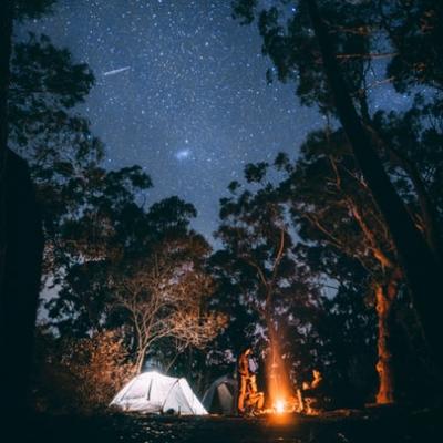 Have a campfire under the stars