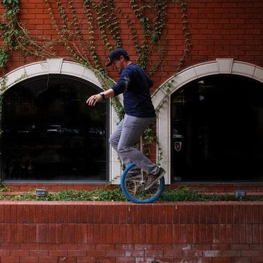 Learn to ride a unicycle