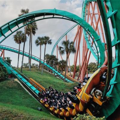 Ride on fastest rollercoaster in the world