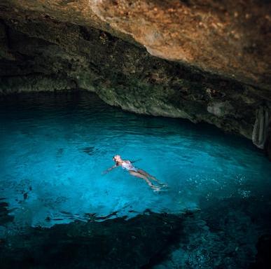 Swim in a cenote