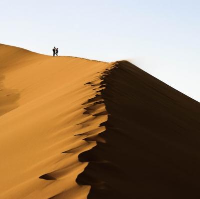 Climb a sand-dune