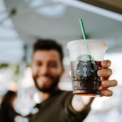 Give a fake name at Starbucks