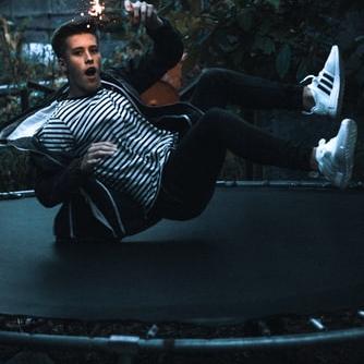 Bounce on a trampoline as an adult