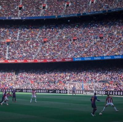 Watch a game at the Camp Nou Stadium (Barcelona)