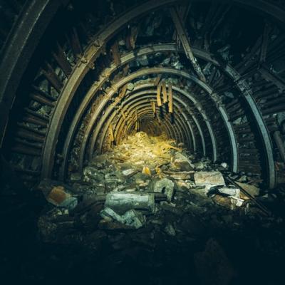 Go inside an old mine