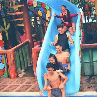 Go on a water slide