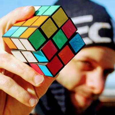 Solve a Rubics cube in under 100 seconds