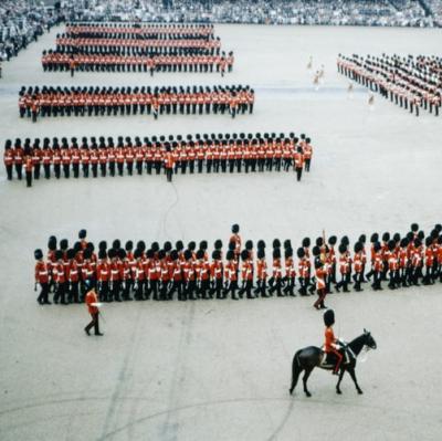 Watch the trooping of the Color