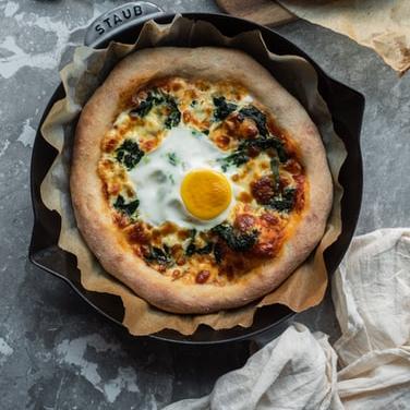 Make sourdough pizza