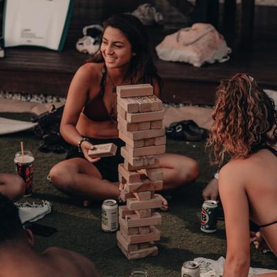 Play Jenga with friends