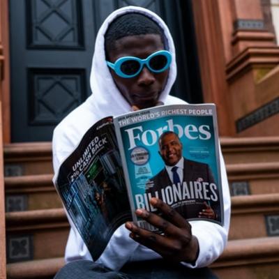 Be on the front cover of Forbes magazine