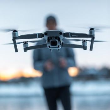 Fly a quad copter drone