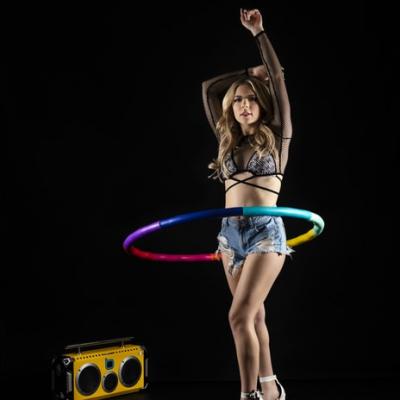 Do a hula hoop workout
