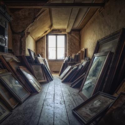 Find a masterpiece in an attic