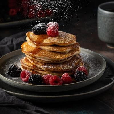 Make a waffles breakfast