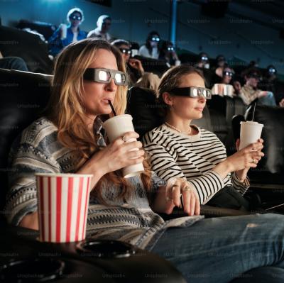 Watch a 3D movie