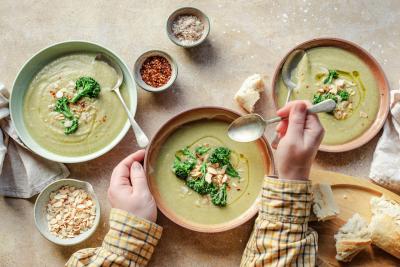 Make broccoli soup