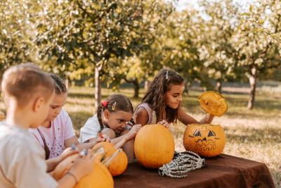 Carve pumpkins