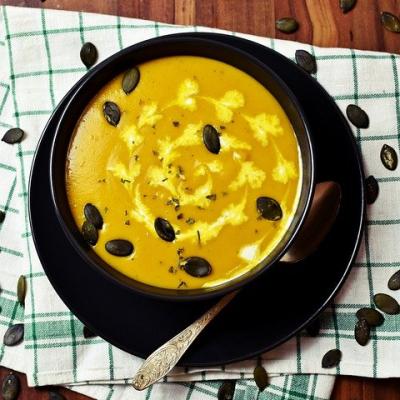 Eat pumpkin soup