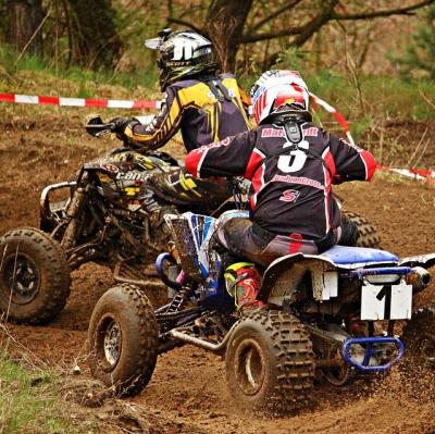 Quad bike motocross